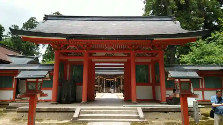 出石神社の山門・神門