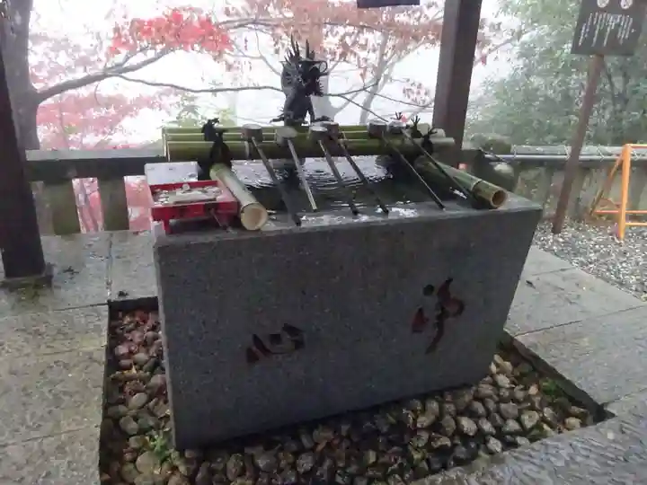 大山寺の手水舎