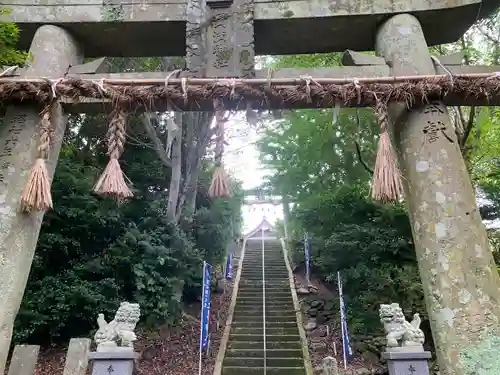 天手長男神社の鳥居