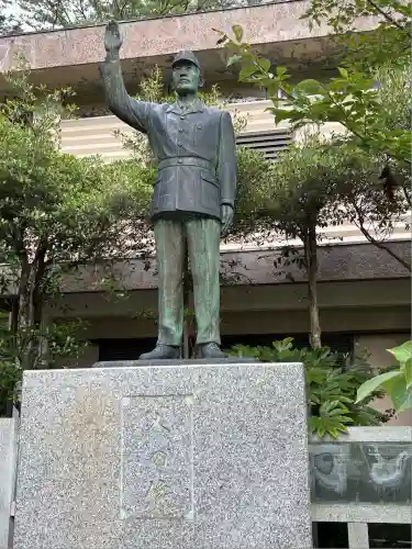 山梨縣護國神社の像