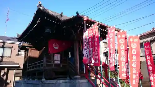 白魚稲荷神社の本殿・本堂