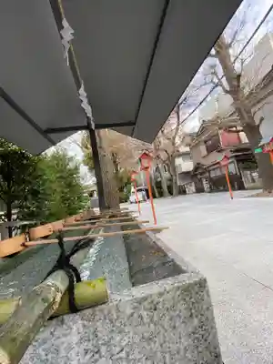 赤城神社の手水舎