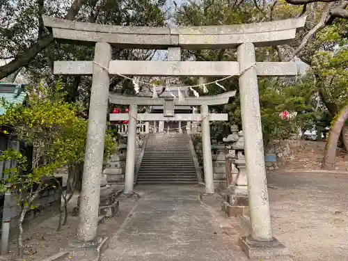 岐佐神社の鳥居