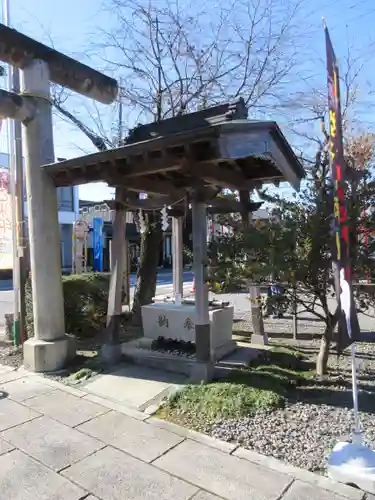 鹿島神社の手水舎