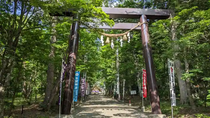 士別神社の鳥居