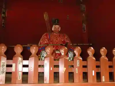 北口本宮冨士浅間神社の像