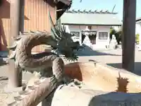 江原神明社の手水舎