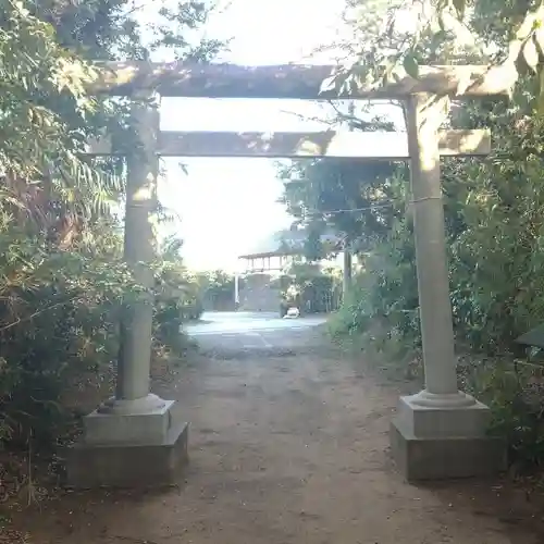 降之神社の鳥居