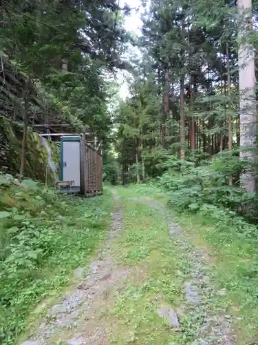 御嶽神社(王滝口）里宮の自然
