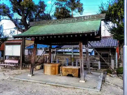 齋宮社（千福齋宮社）の手水舎