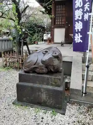 牛天神北野神社の狛犬