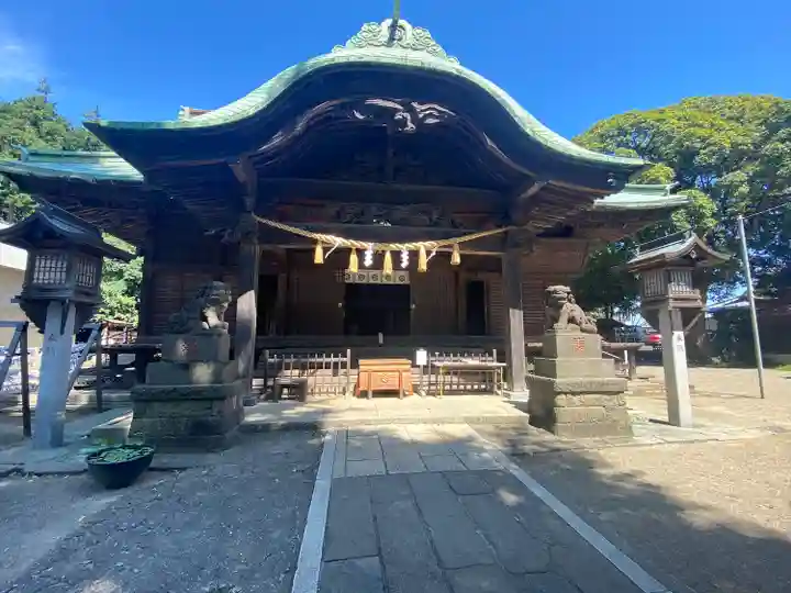 下総国三山 二宮神社の本殿・本堂