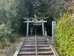 西波天神社の鳥居