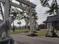 加積雪嶋神社の鳥居