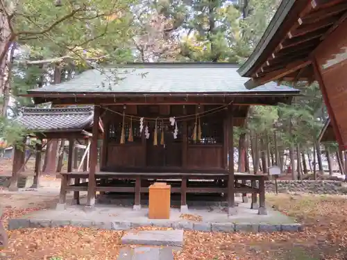 筑摩神社の末社