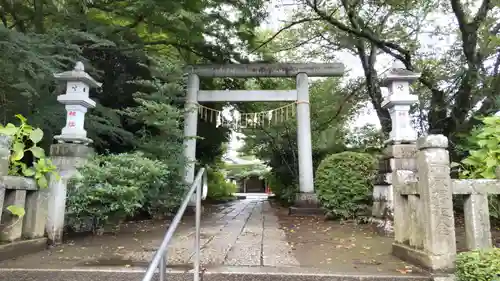 水戸八幡宮の鳥居