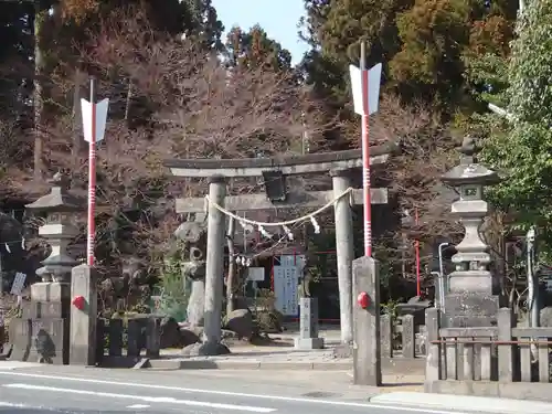 渋川八幡宮の鳥居