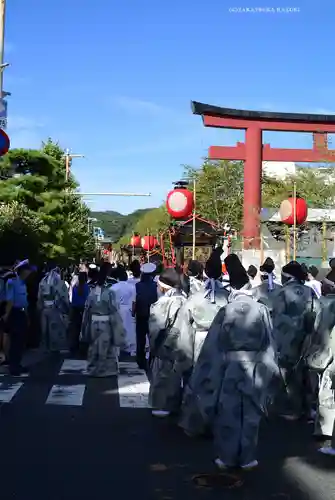 鶴岡八幡宮のお祭り