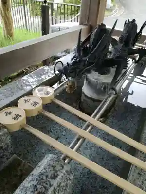 常陸国出雲大社の手水舎