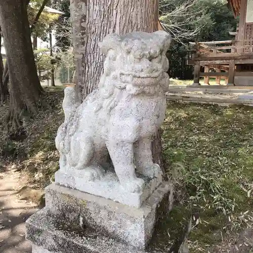 鹿島台神社の狛犬