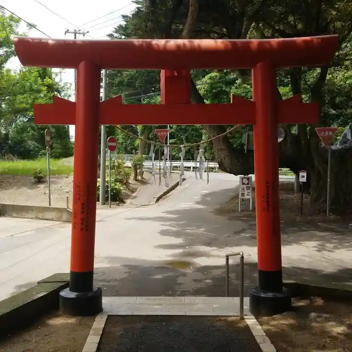 道路衢神の鳥居
