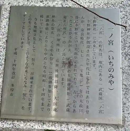 小野神社(東京都)