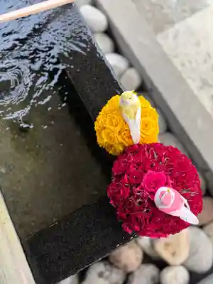 上尾御嶽神社の手水舎