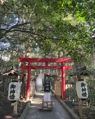 伊古奈比咩命神社の鳥居