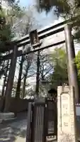 諏訪神社の鳥居