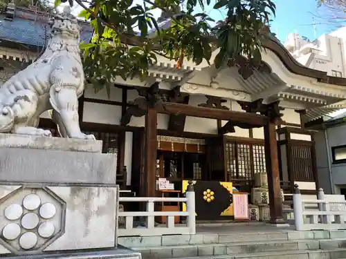 鳥越神社の狛犬