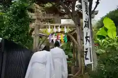 横浜御嶽神社のお祭り