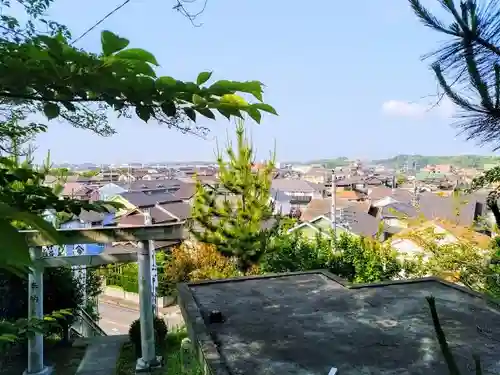 御嶽神社の景色