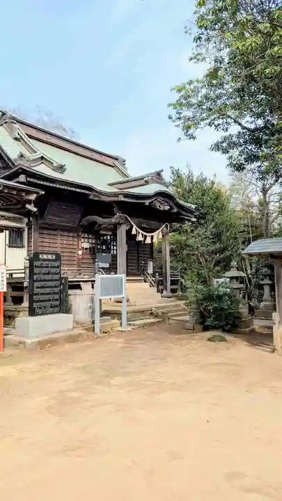 飯綱神社の本殿・本堂