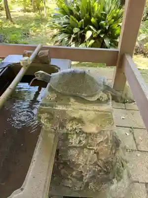 江島神社の手水舎