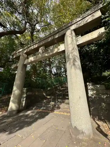 上野東照宮の鳥居