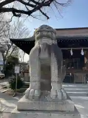 鎧神社の狛犬