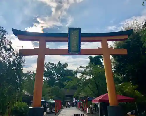 平野神社の鳥居