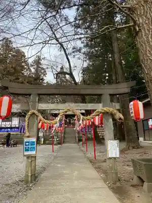 下野 星宮神社の鳥居