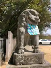 白鳥神社の狛犬