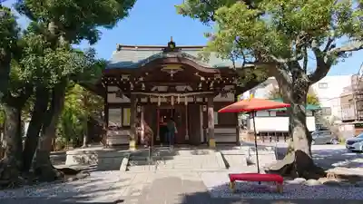橘樹神社の本殿・本堂