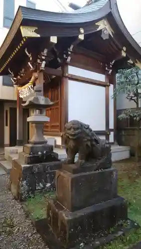 秋葉神社の狛犬