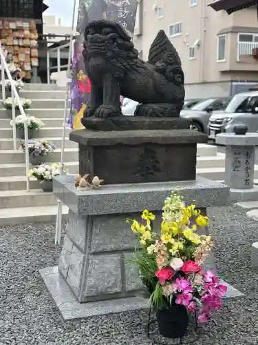 札幌諏訪神社の狛犬