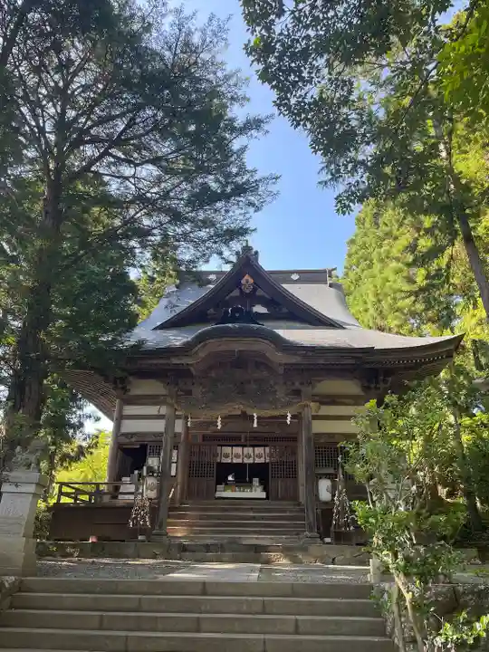 皆神神社の本殿・本堂
