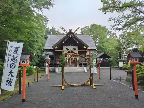 比布神社の本殿