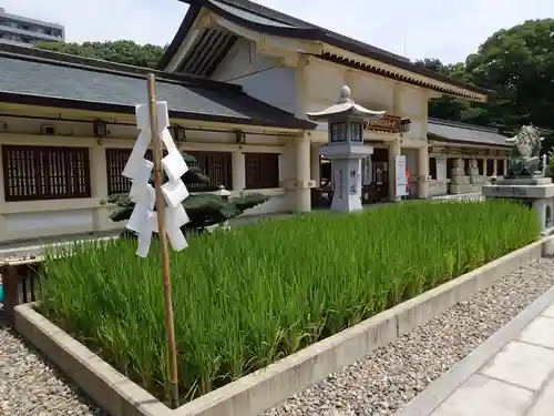 愛知縣護國神社の庭園