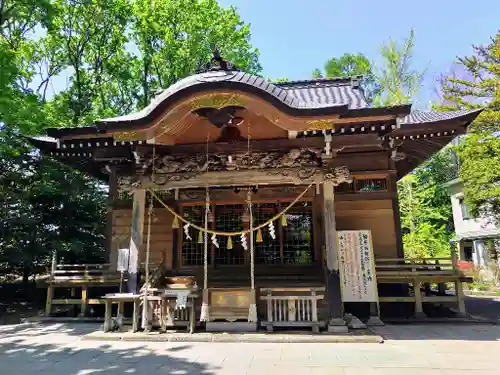 相馬神社の本殿