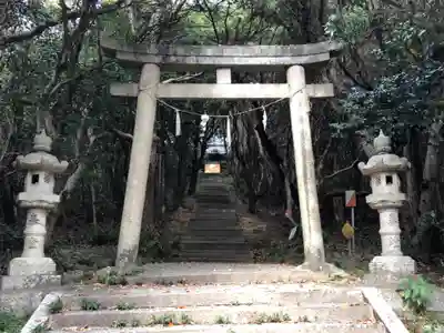 牛窓神社の鳥居