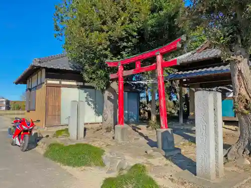白髪神社の鳥居