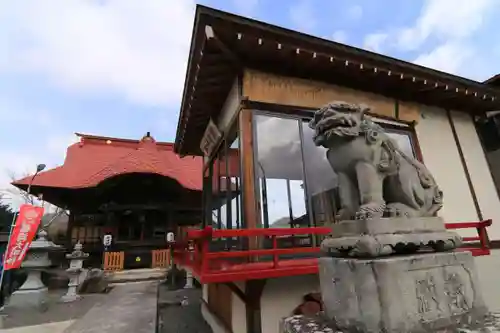 大鏑神社の狛犬