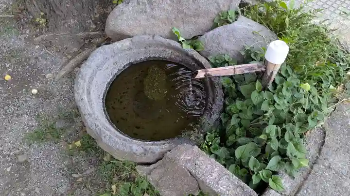 水神社の手水舎